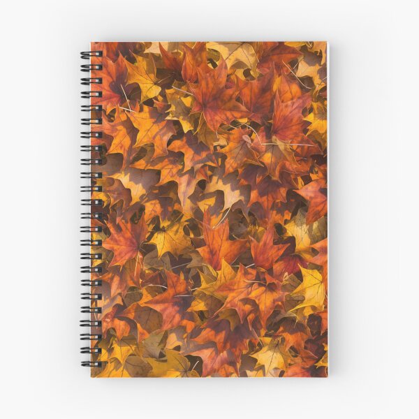Item preview, Random pattern of fall leaves designed and sold by McHashDesigns.