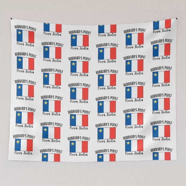 Item preview, Hubbard's Point Acadian Flag designed and sold by neesheew.