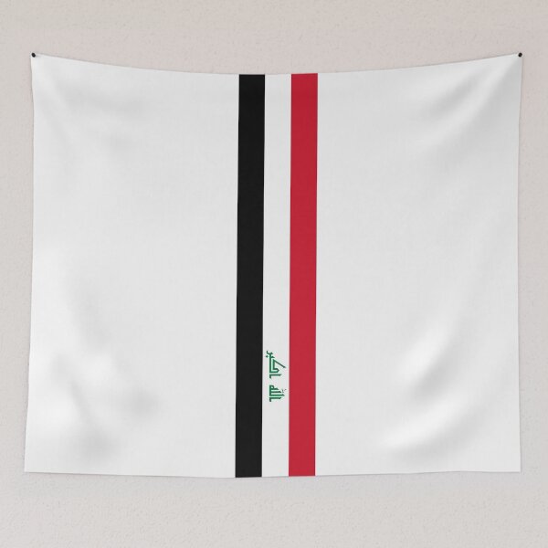 Item preview, Iraq Flag designed and sold by Candie-Shop.