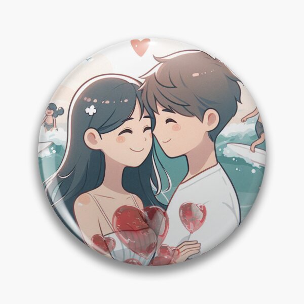 Item preview, Heartbeats in Harmony Romantic Couple Design designed and sold by choder61.
