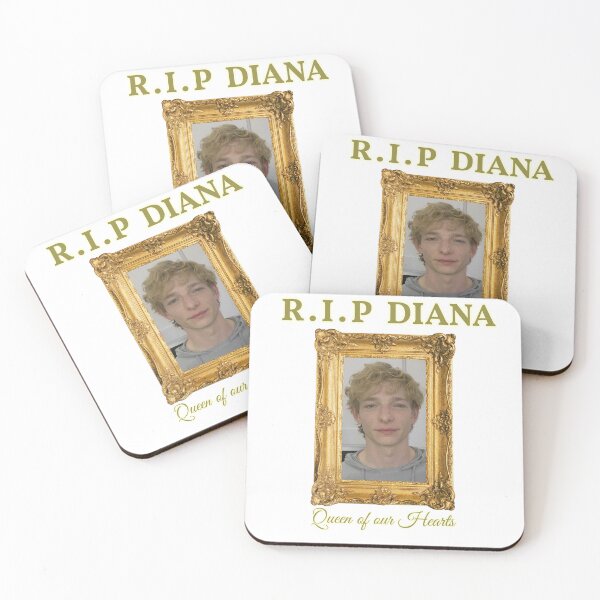 Item preview, Mike Faist Art Donaldson Queen of our Hearts Princess Diana tribute graphic designed and sold by mikceys.