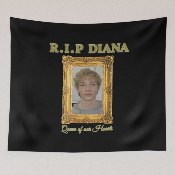 Item preview, Mike Faist Art Donaldson Queen of our Hearts Princess Diana tribute graphic designed and sold by mikceys.