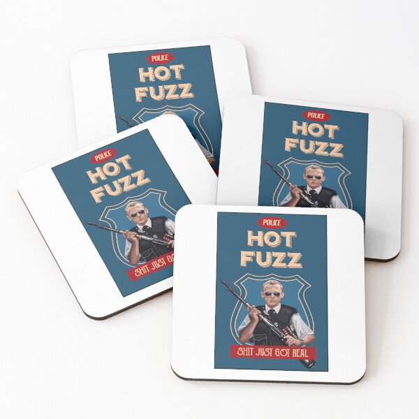 Item preview, hot fuzz retro fan art designed and sold by Skeletal-Panda.