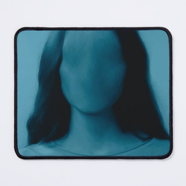 Item preview, Faceless Portrait in Blue: Surreal Art designed and sold by zmudart.