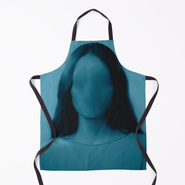 Item preview, Faceless Portrait in Blue: Surreal Art designed and sold by zmudart.