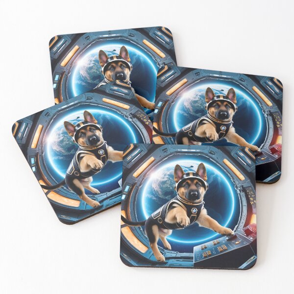 Item preview, astronaut dog designed and sold by DelyCada.