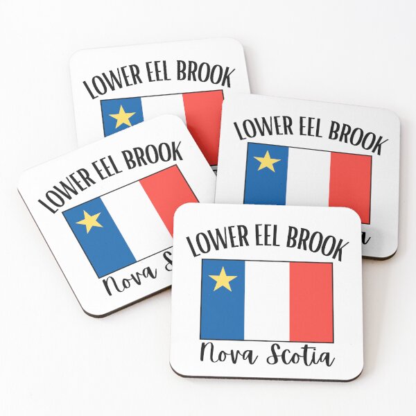 Item preview, Lower Eel Brook Acadian Flag designed and sold by neesheew.