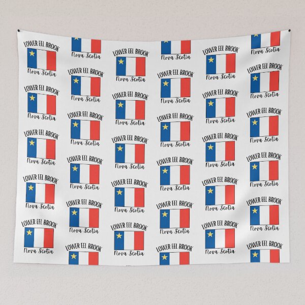 Artikelvorschau, Akadische Flagge von Lower Eel Brook entworfen und verkauft von neesheew.