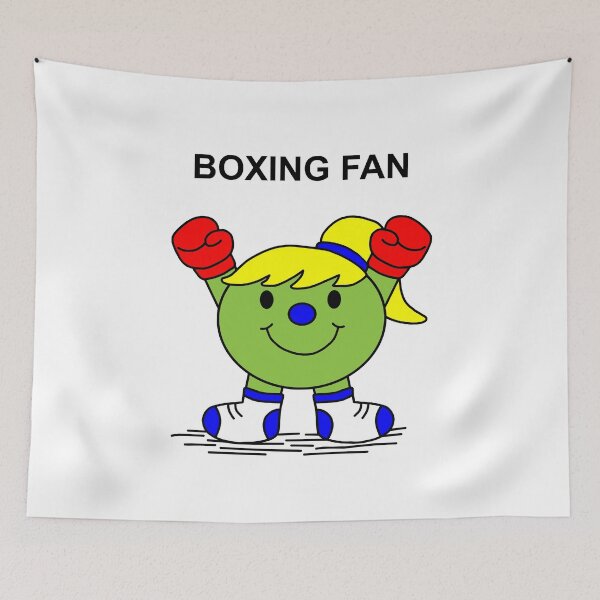 Item preview, Little Miss Boxing Fan designed and sold by Scat the cat.