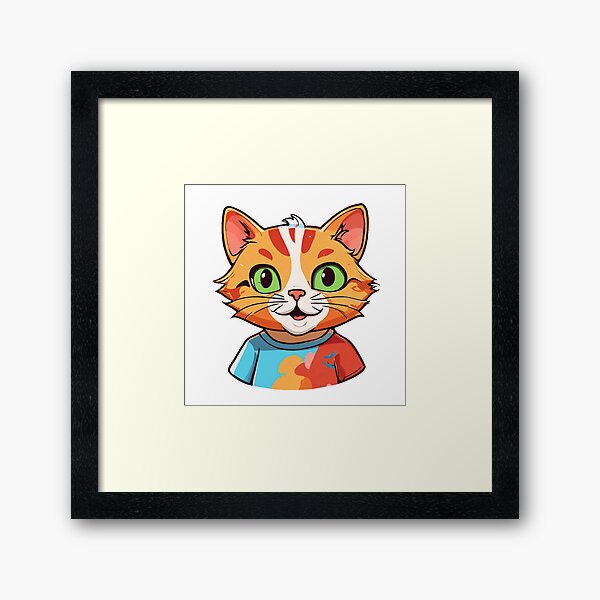 Item preview, Curious Cat designed and sold by Subhankar Mandal.