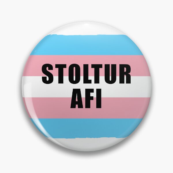 Item preview, Trans fáni- Stoltur afi designed and sold by Transvinir.