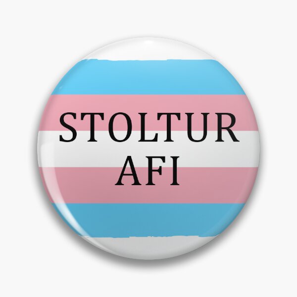 Item preview, Trans fáni- Stoltur afi designed and sold by Transvinir.