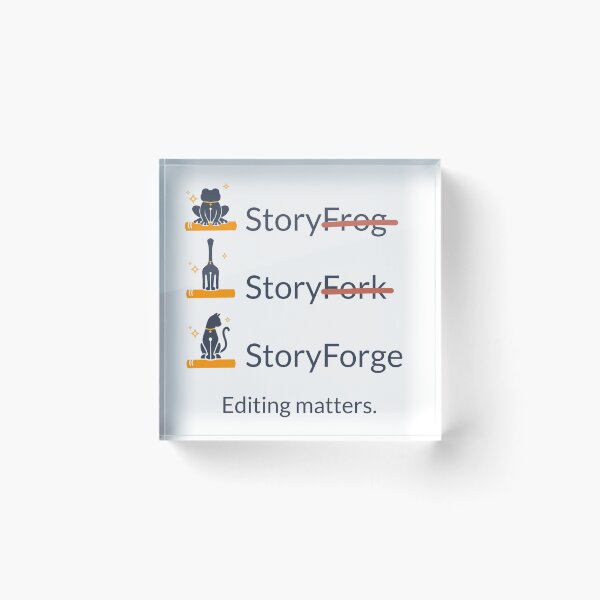 Item preview, Editing matters. designed and sold by StoryForge.