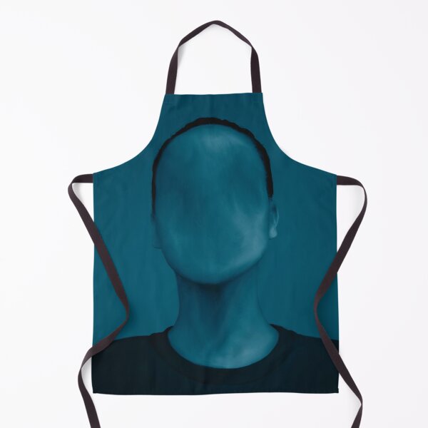 Item preview, Blue Faceless Portrait: Abstract Enigma 2 designed and sold by zmudart.