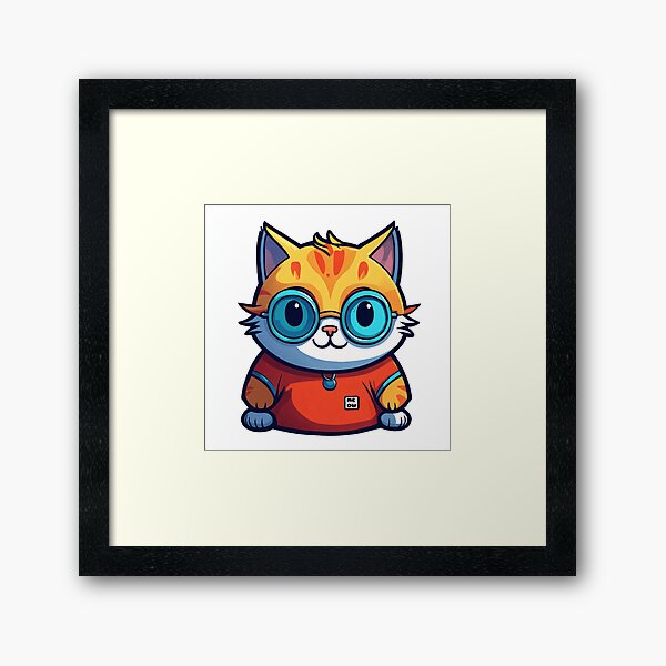 Item preview, Cute Fat Cat designed and sold by Subhankar Mandal.