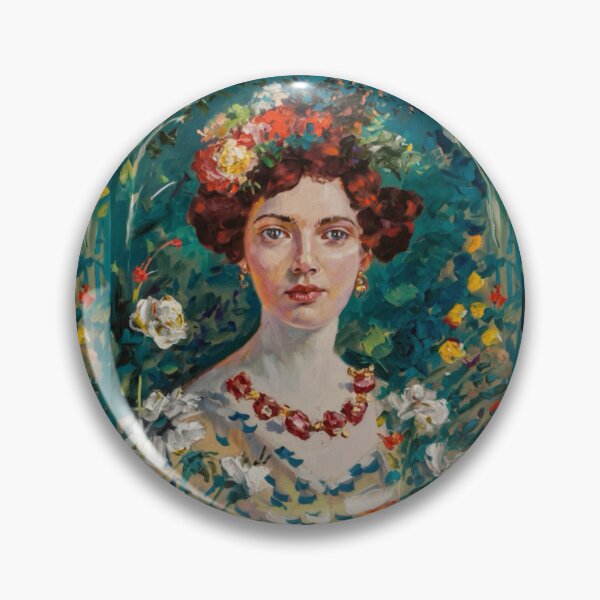 Item preview, Famous Paintings of Women | Cinematic French Muse in Paris - Oil Portrait….Art By Carraann  designed and sold by CARRAANN.