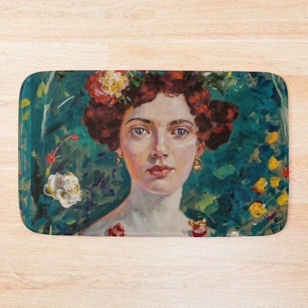 Item preview, Famous Paintings of Women | Cinematic French Muse in Paris - Oil Portrait….Art By Carraann  designed and sold by CARRAANN.