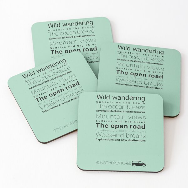 Item preview, The joy of a bongo adventure - black text no background designed and sold by LocalOddball.
