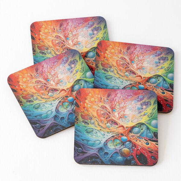 Item preview, Colorful abstract bubbles designed and sold by Wylkerd.
