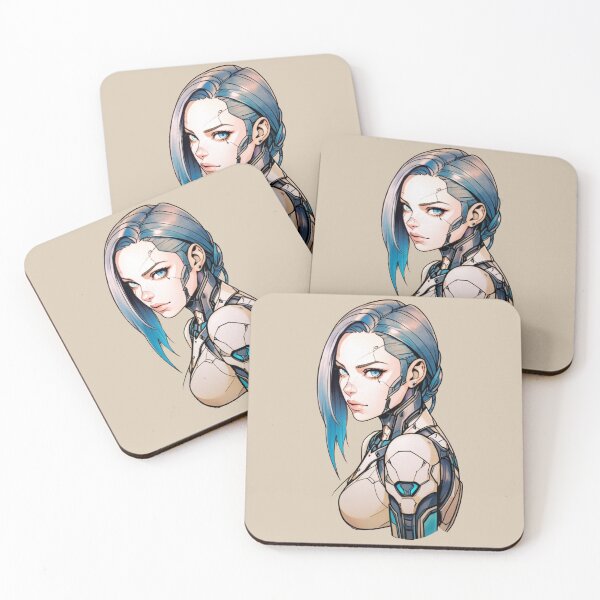 Item preview, Cyborg Girl designed and sold by ArtCraftLab.