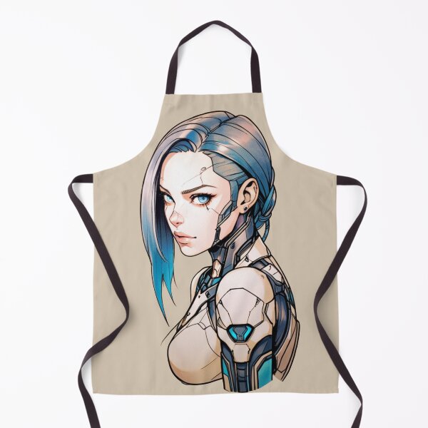 Item preview, Cyborg Girl designed and sold by ArtCraftLab.