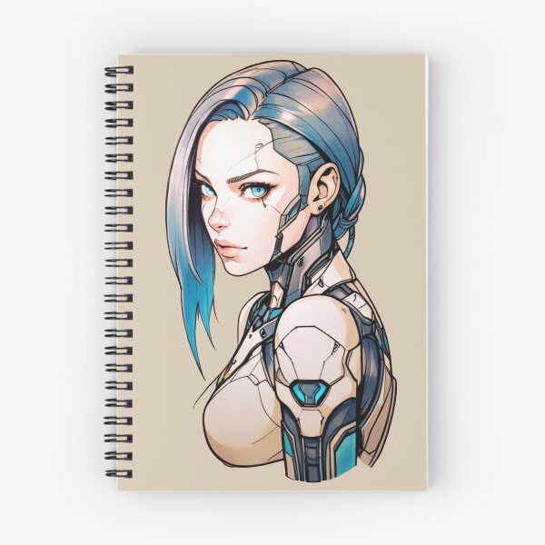 Item preview, Cyborg Girl designed and sold by ArtCraftLab.