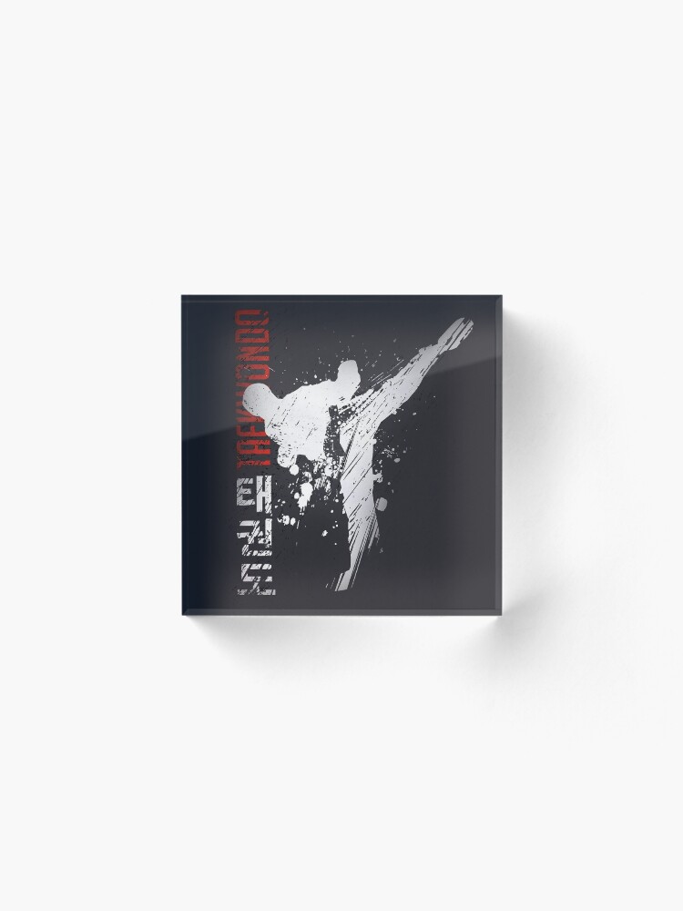 Alternate view of Taekwondo Acrylic Block