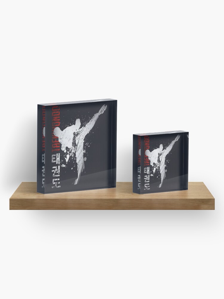 Alternate view of Taekwondo Acrylic Block