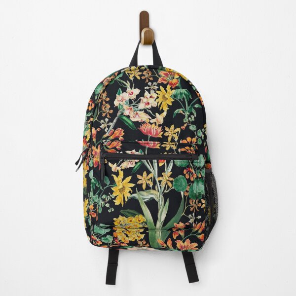 Item preview, Vintage Summer Botanical Orchid Flowers Black designed and sold by InovArtS.