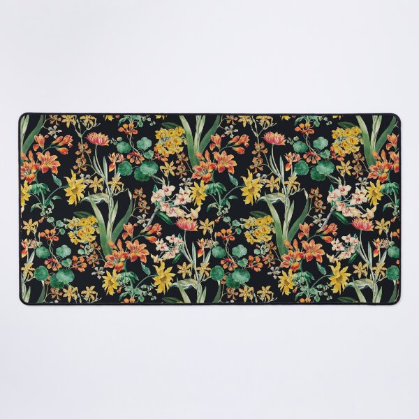 Item preview, Vintage Summer Botanical Orchid Flowers Black designed and sold by InovArtS.