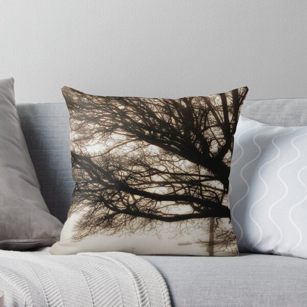 Item preview, Morning Fog with Tree designed and sold by FOLK ART FUSION.