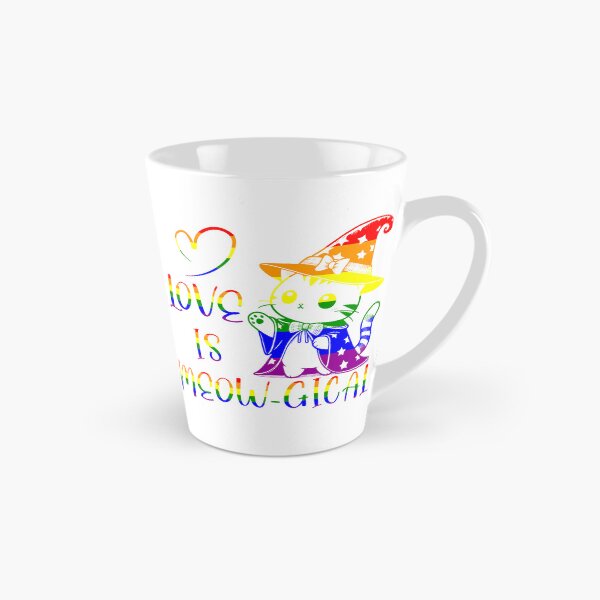 Item preview, Love is Meow-gical - Pride designed and sold by Fr0mtheMachine.