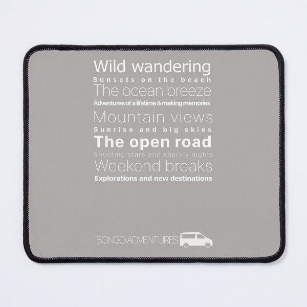 Item preview, The joy of a bongo adventure - White text no background designed and sold by LocalOddball.