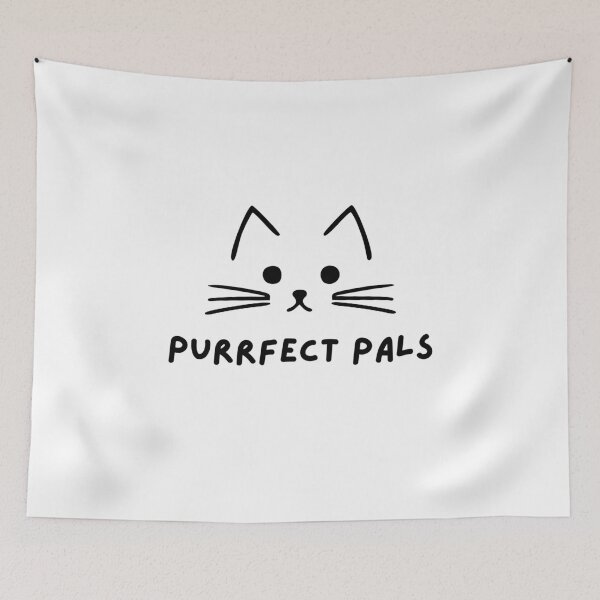Item preview, Purrfect Pals, Funny Cat, Funny Men's Tee,Cute Animals, Funny Women's Weird Cute Tee designed and sold by SnuggleSafari.