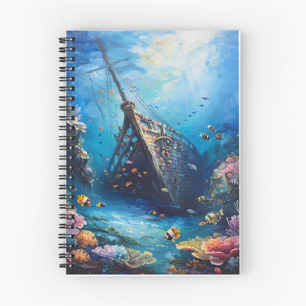 Item preview, Shipwreck And Coral Reefs designed and sold by sakurashorty.