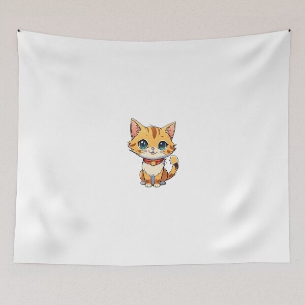 Item preview, Cute Happy Cartoon Cat designed and sold by Subhankar Mandal.