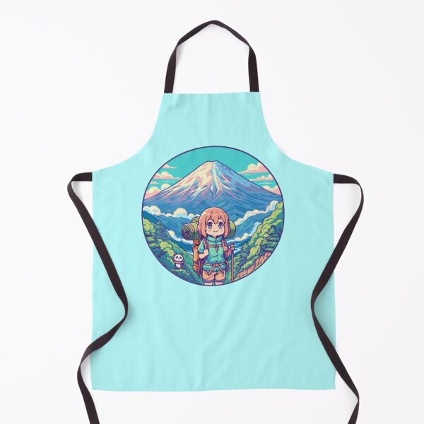 Item preview, Pastel Mt. Fuji Hiking Vibe: Funny Anime Landscape designed and sold by AdventureLoveG.