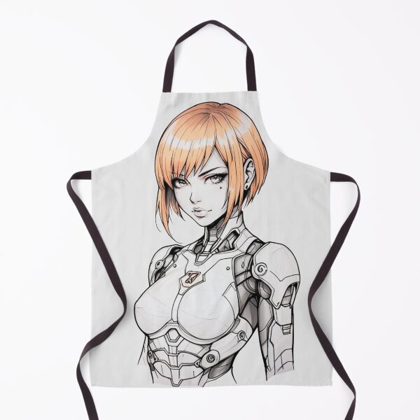 Aperçu de l'œuvre Cyborg Girl créée et vendue par ArtCraftLab.