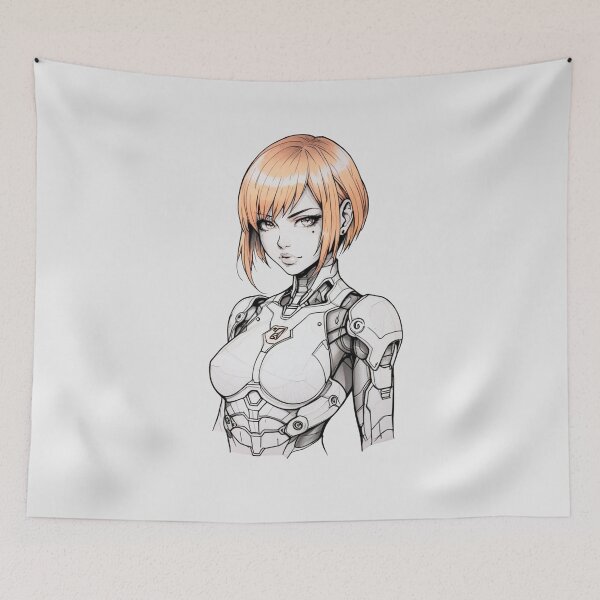 Item preview, Chica cyborg designed and sold by ArtCraftLab.