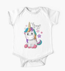Cartoon Unicorn One Piece - Short Sleeve
