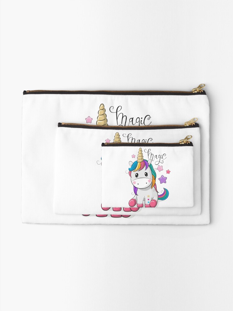 Nefarious Unicorn Zipper Pouch
