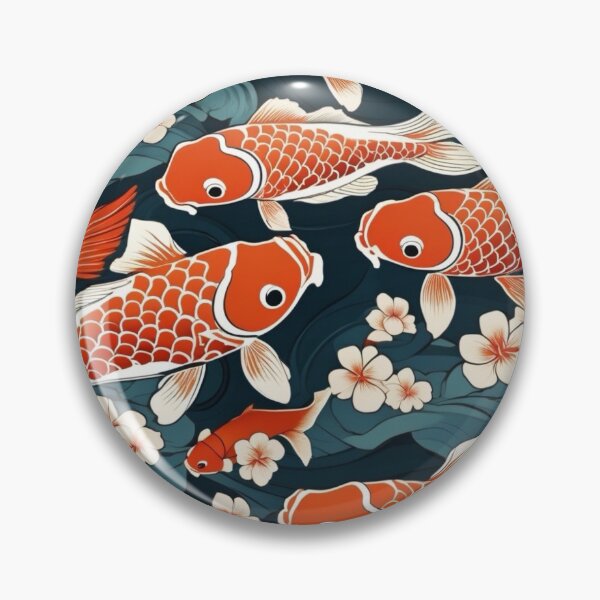 Item preview, Orange Koi Fish designed and sold by Shamiel Soni.