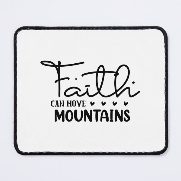 Item preview, Faith can move mountains designed and sold by Made-by-Gus.