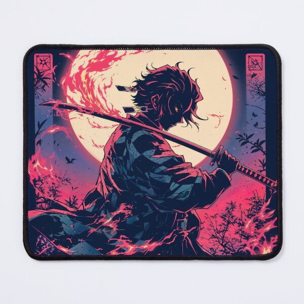 Item preview, Samurai fire bender silhouette designed and sold by Tokyo Retro.