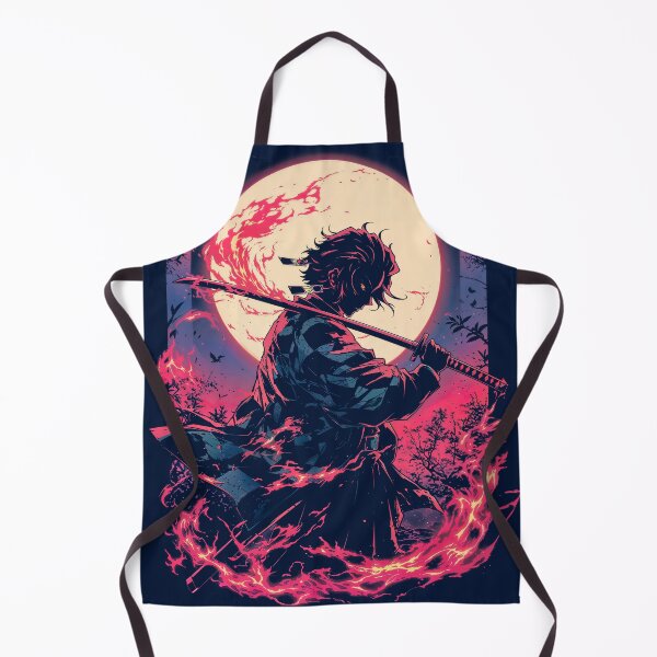 Item preview, Samurai fire bender silhouette designed and sold by Tokyo Retro.