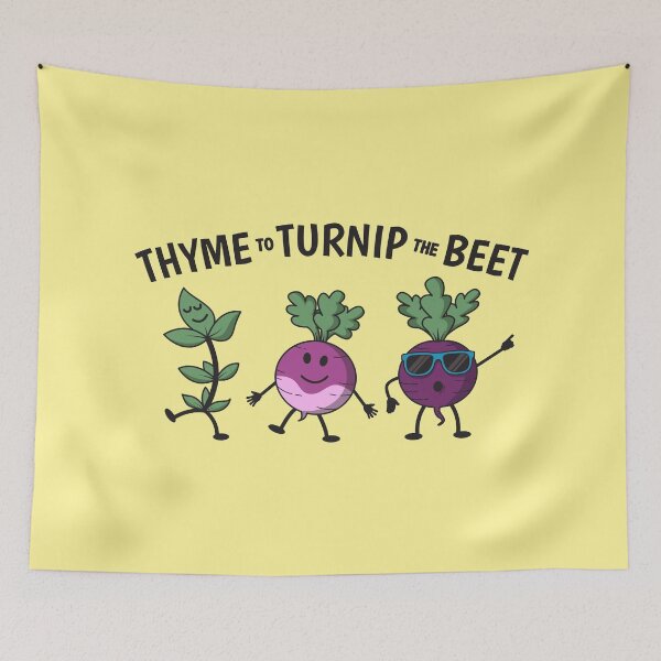 Item preview, Thyme To Turnip The Beet - Funny Gardening Gift designed and sold by yeoys.