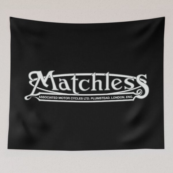 Item preview, Matchless Motorcycles - white print designed and sold by retropetrol.