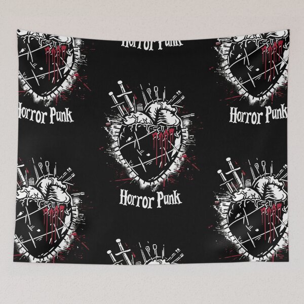 Item preview, “Horror Punk” Heart in Gothic Tattoo Style designed and sold by Piotrek0001.