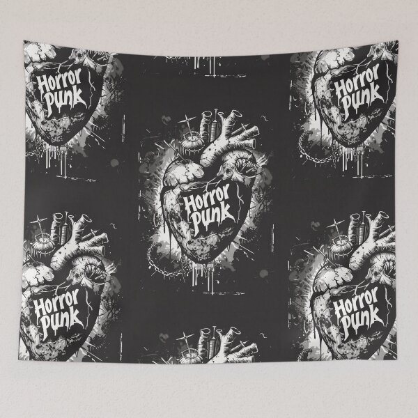 Item preview, “Horror Punk” Heart in Gothic Tattoo Style designed and sold by Piotrek0001.