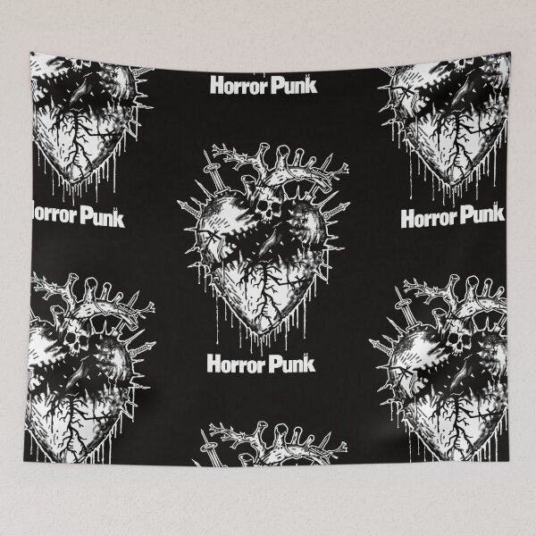 Item preview, “Horror Punk” Heart in Gothic Tattoo Style designed and sold by Piotrek0001.